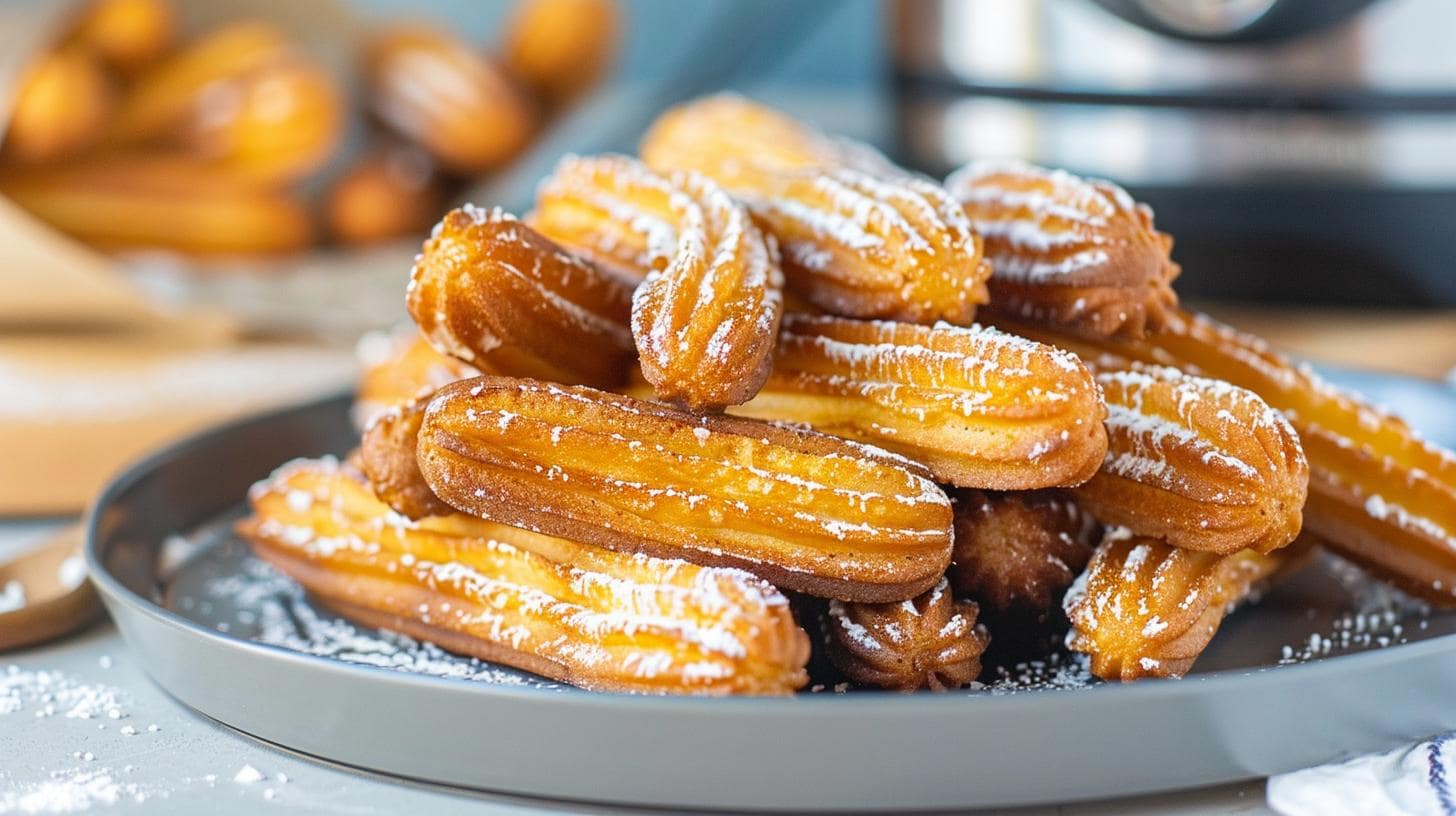 Churros croustillants à l'Air Fryer