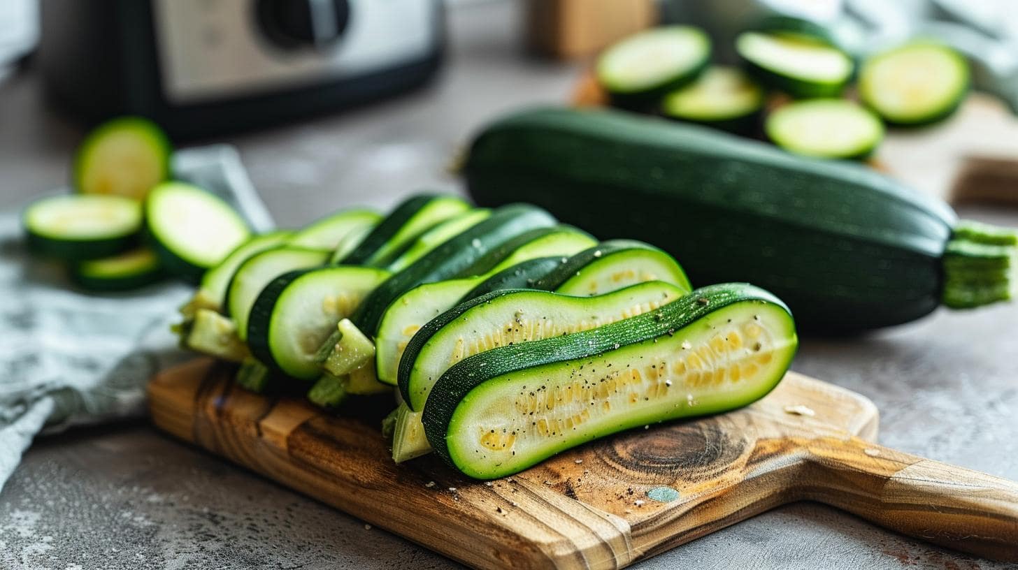 Courgettes panées croustillantes à l'Air Fryer
