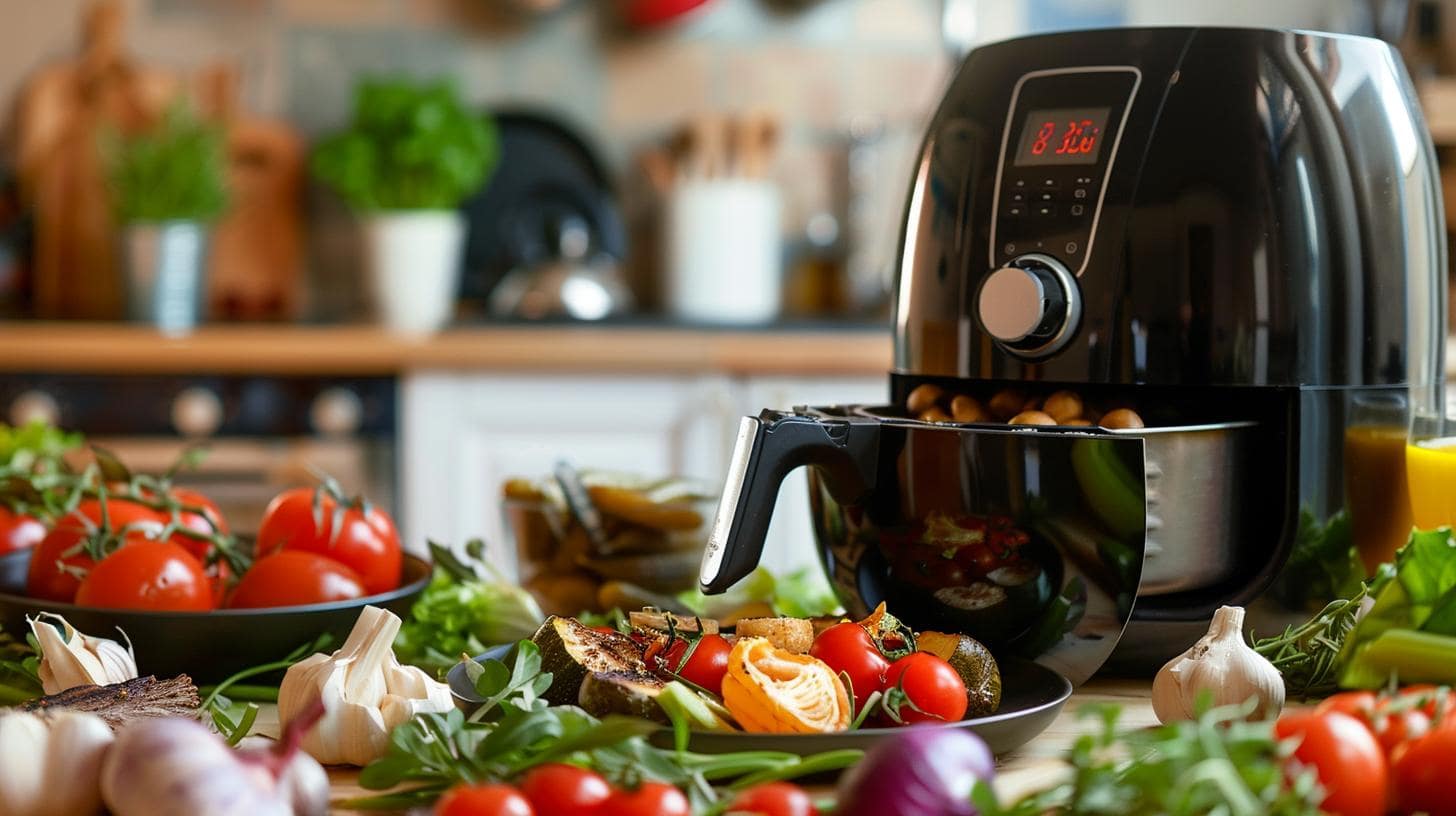 Recette de Légumes Méditerranéens Rôtis à l'Air Fryer