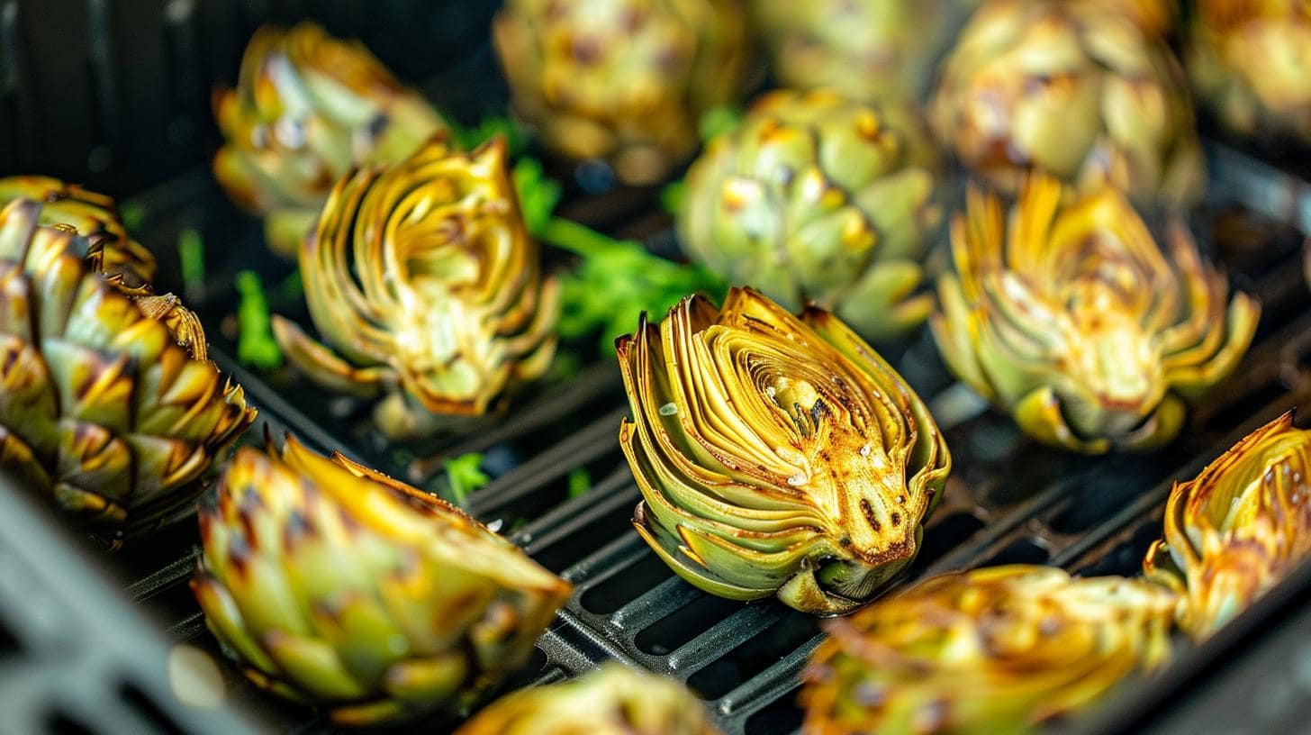 Artichauts rôtis à l'Air Fryer