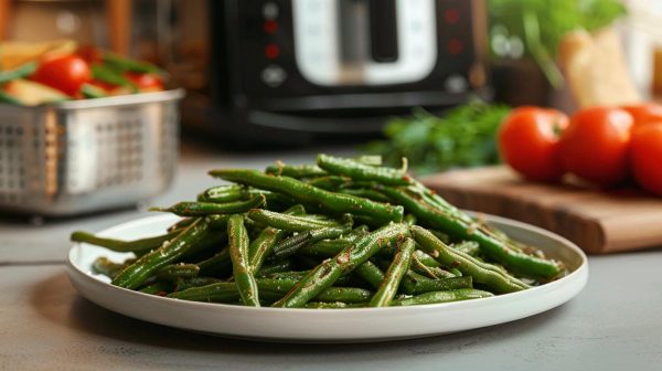 Recette Haricots verts croustillants air fryer - Air fryer ninja