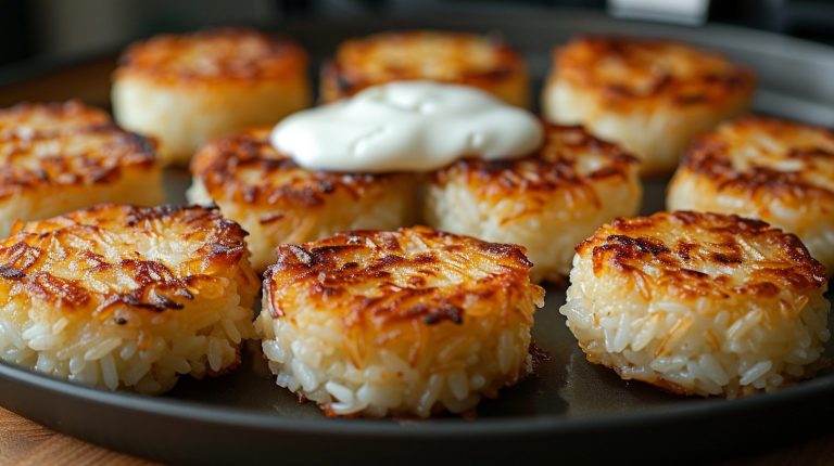 Recette Galettes de riz au lait air fryer