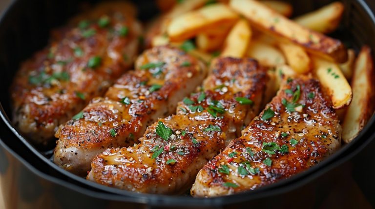 Recette Escalopes de porc air fryer - Air fryer ninja