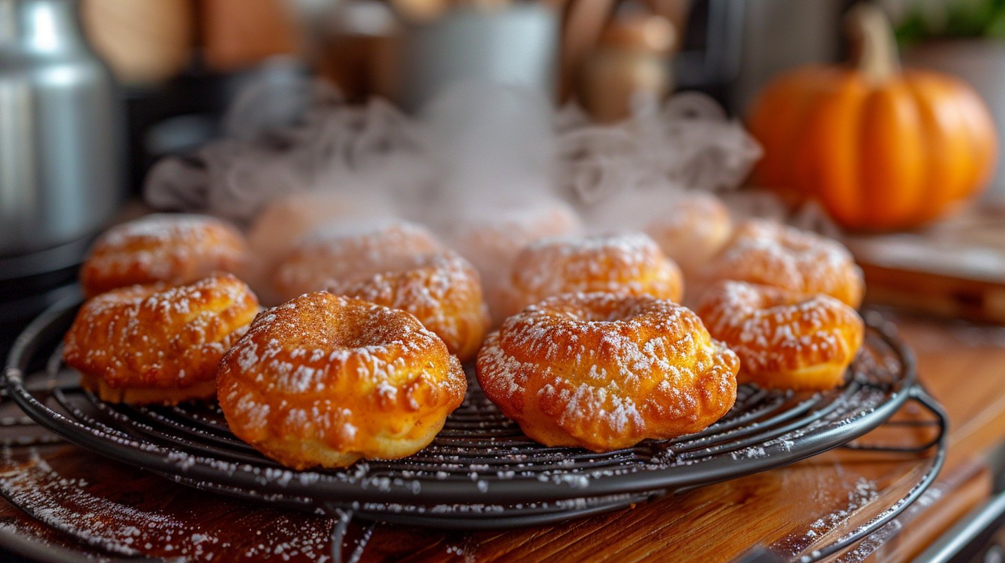 Beignets de potiron à l'Air Fryer