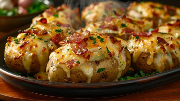 Recette Pommes de terre au four farcies air fryer