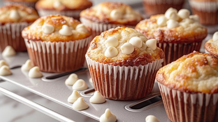 Recette Muffins au chocolat blanc air fryer