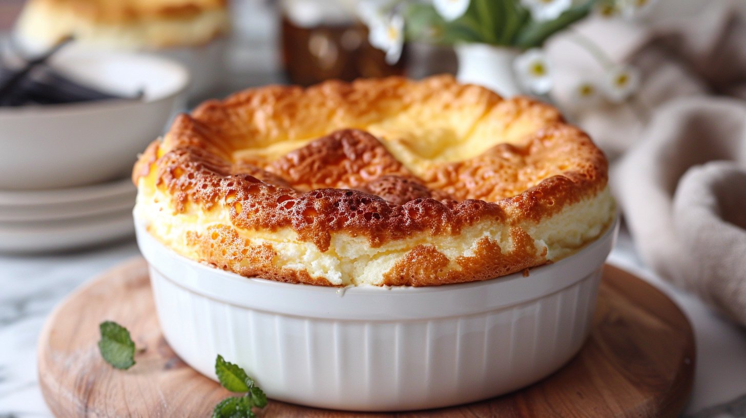 Soufflé à la vanille à l'Air Fryer