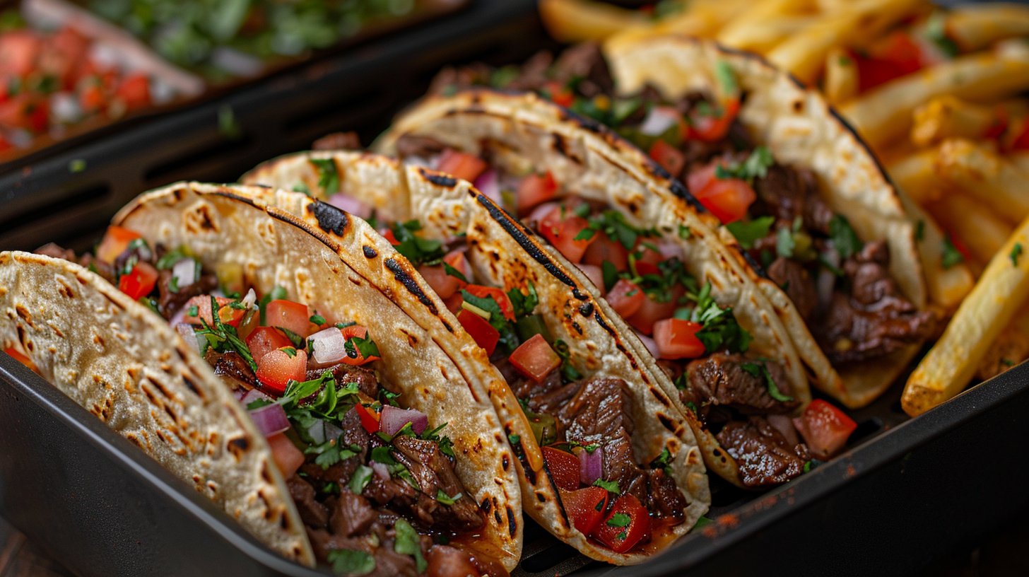Tacos de bœuf à l'Air Fryer
