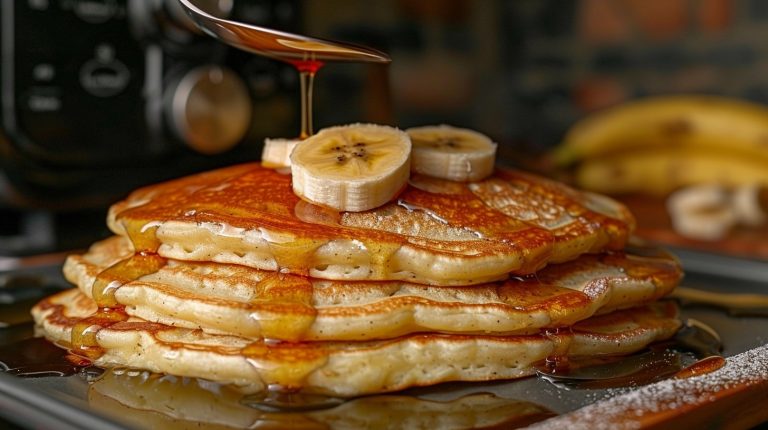 Recette Pancakes à la banane air fryer