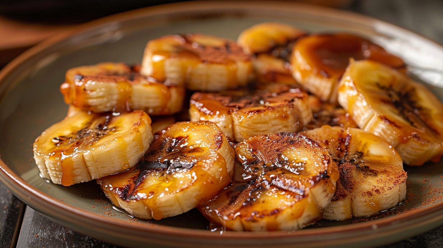 Recette Bananes grillées air fryer