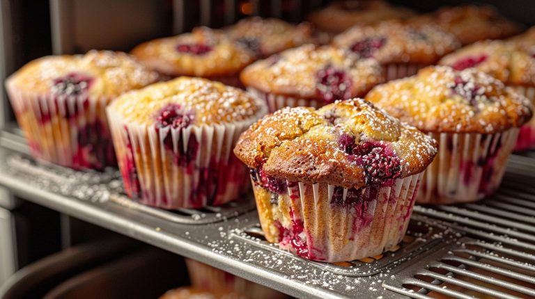Recette Muffins aux fruits rouges air fryer