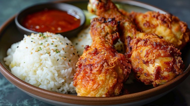 Recette Poulet frit à la japonaise air fryer