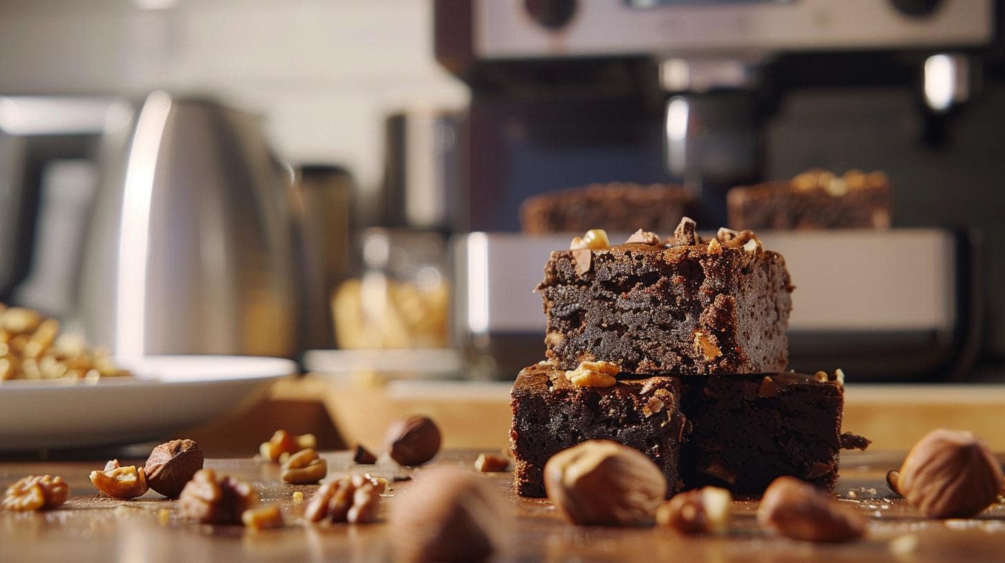 Recette Brownies aux noix air fryer