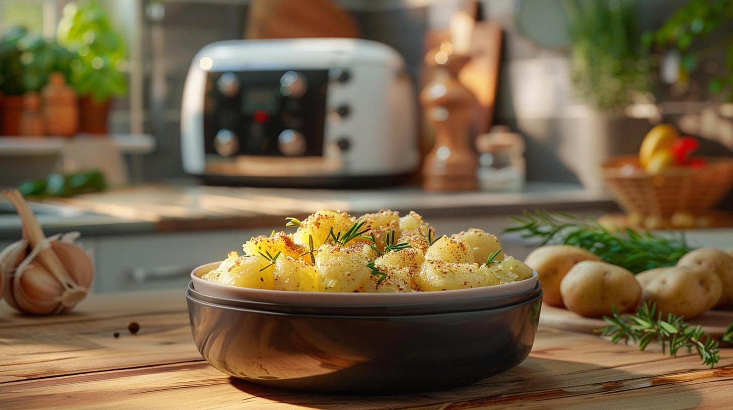 Pommes de terre gratinées à l'Air Fryer