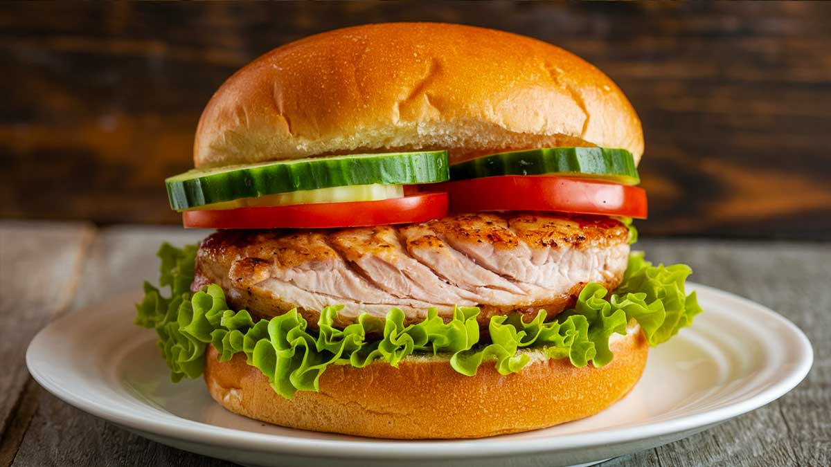Recette burger healthy au Airfryer