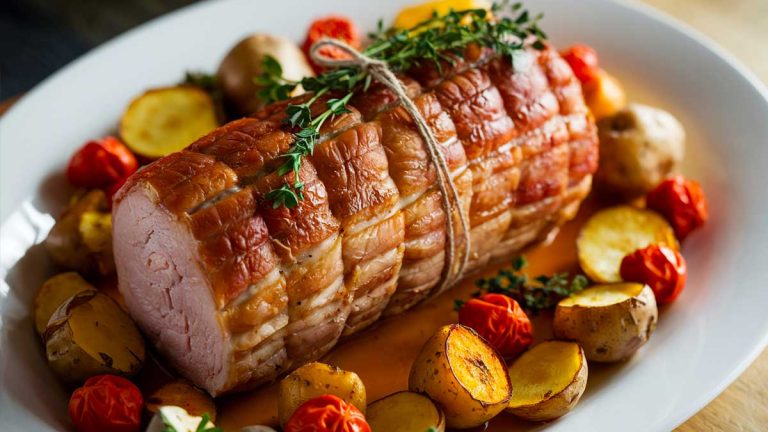 Recette rôti de porc et pommes de terre au Airfryer