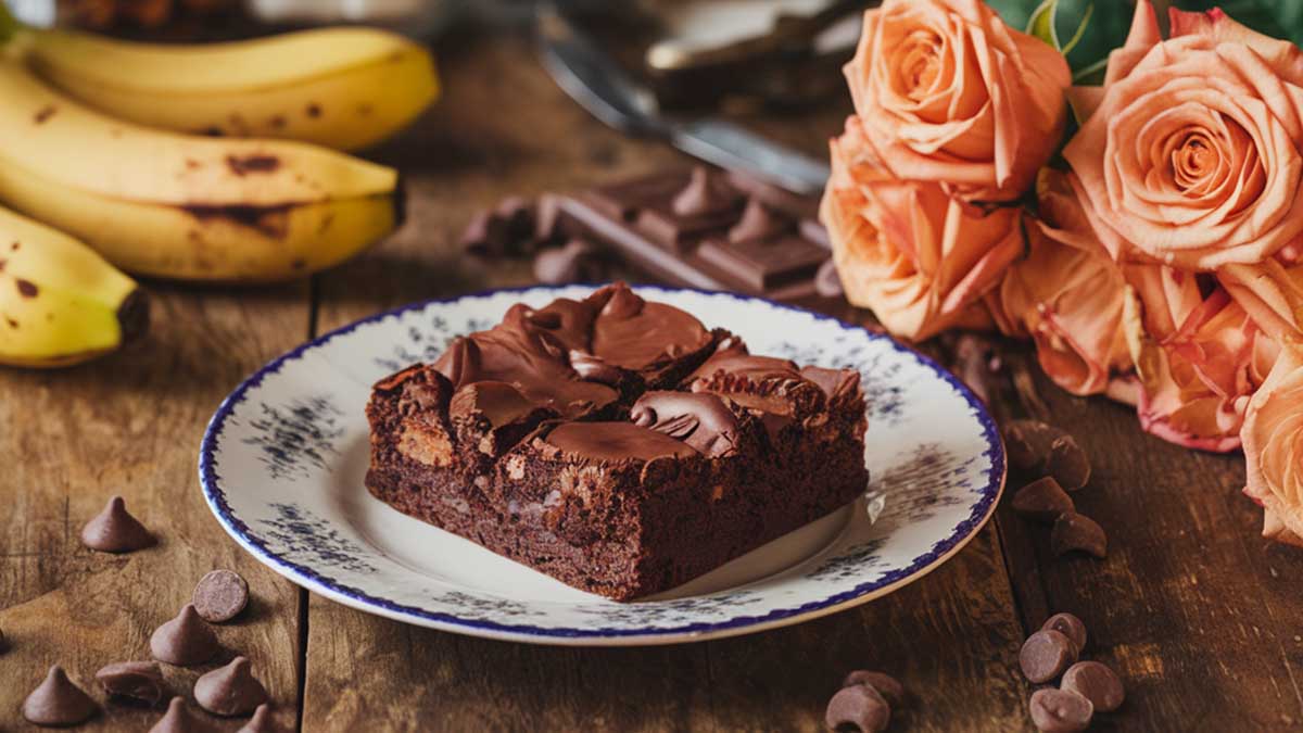 Recette Brownies Banane sans Farine à l'Air Fryer
