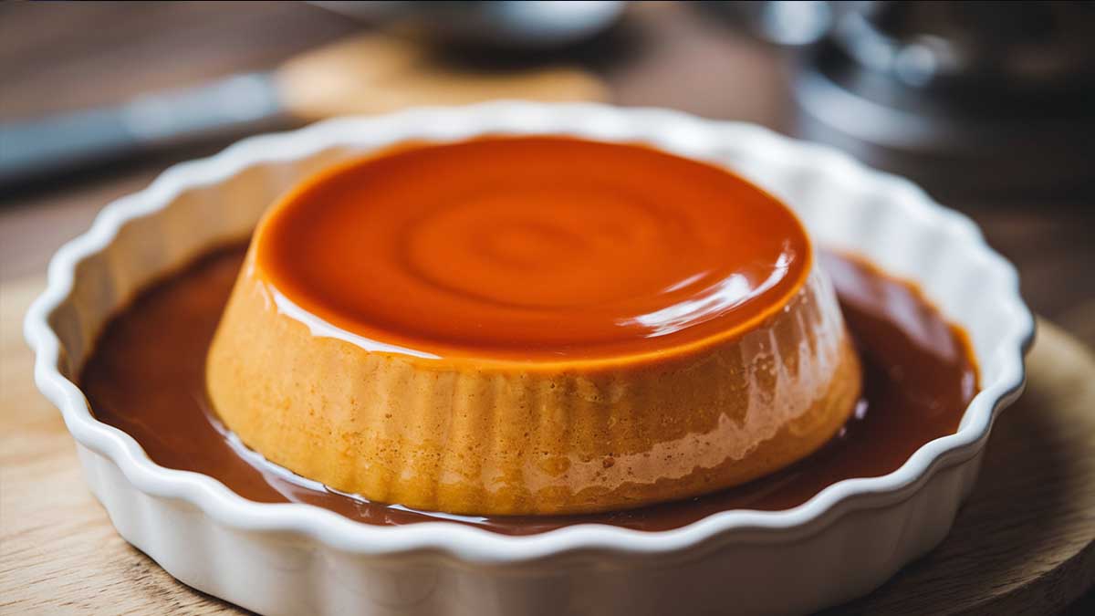 Recette flan au caramel au Airfryer