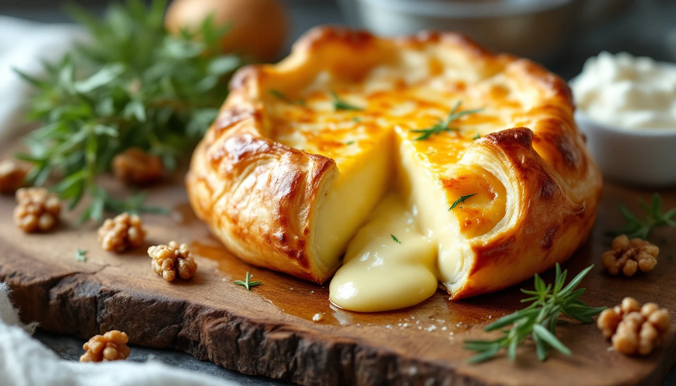 Brie en croûte à l'Air Fryer