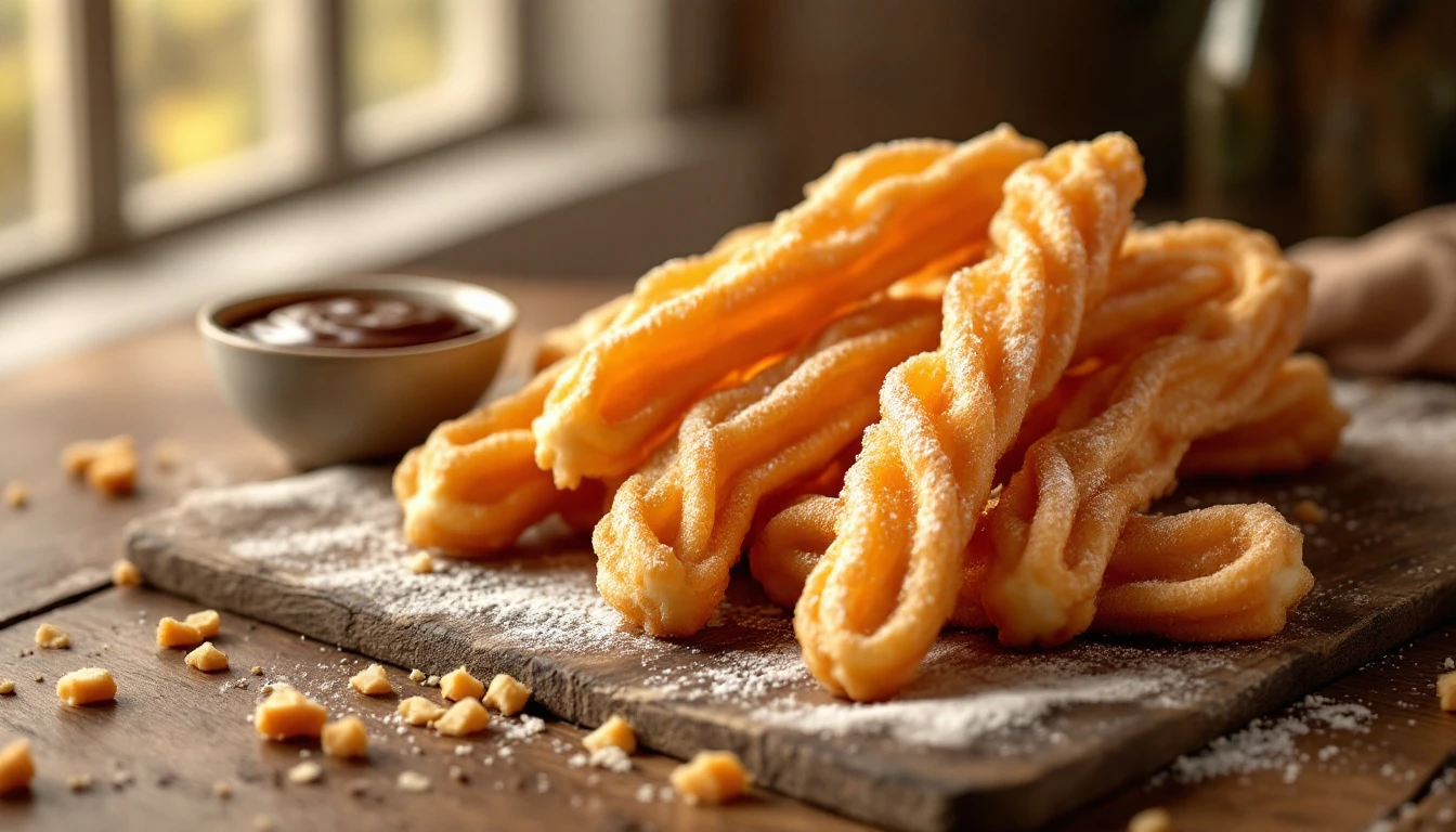 Churros croustillants à l'Air Fryer