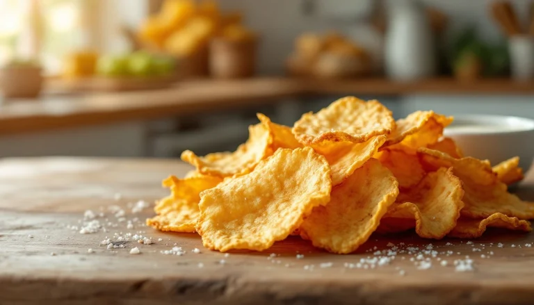Recette de chips maison air fryer