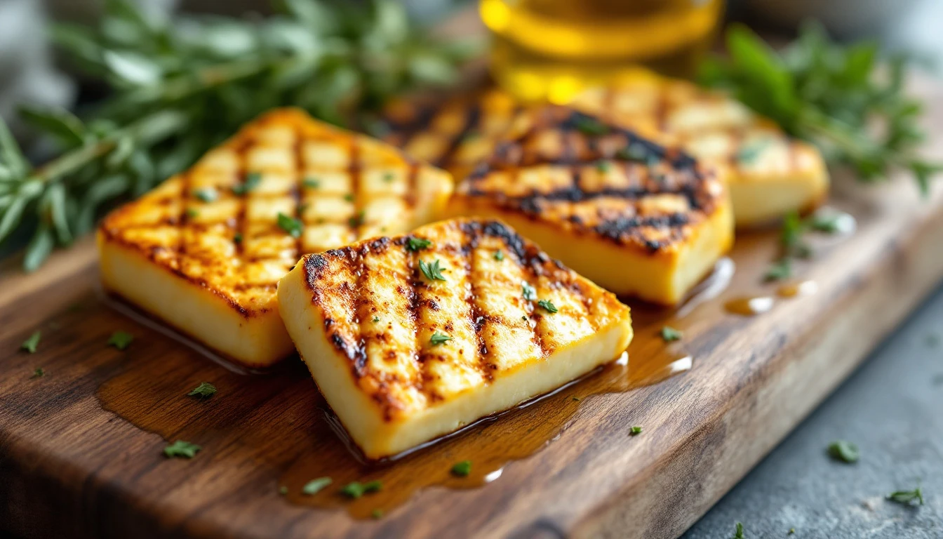 Halloumi grillé à l'Air Fryer