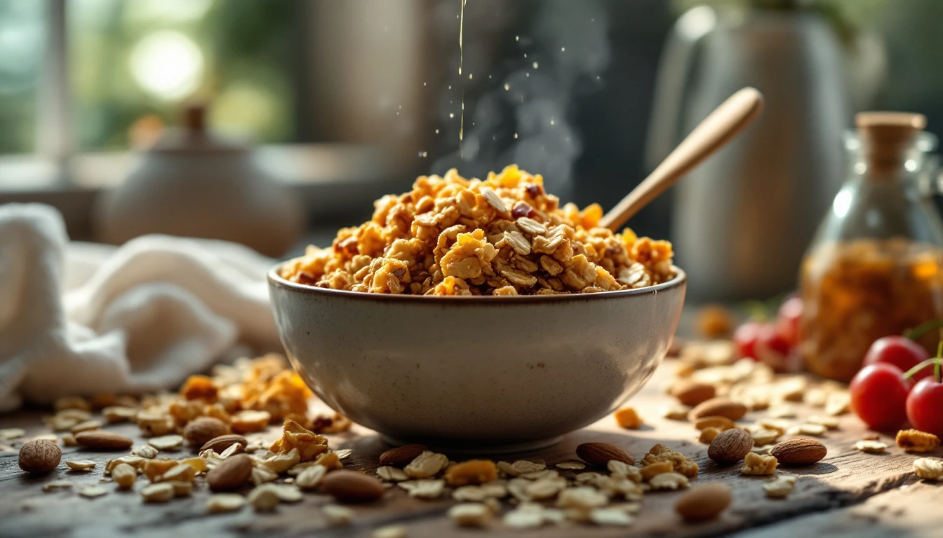 Granola maison croustillant à l'Air Fryer