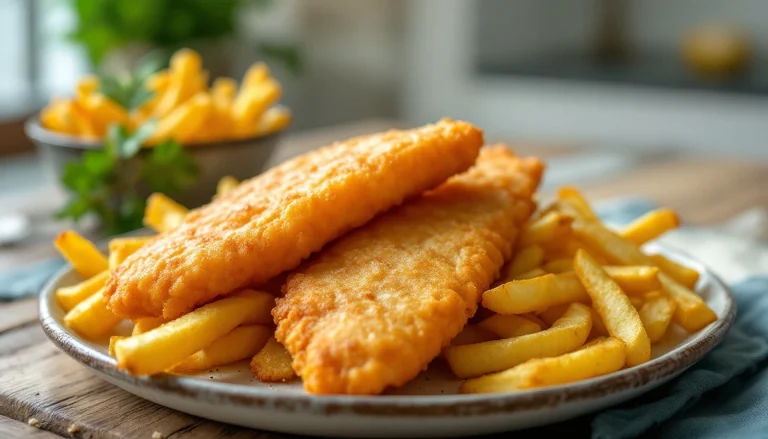 Recette de fish and chips air fryer