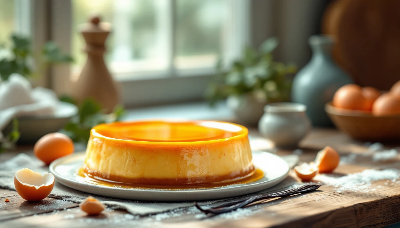 Recette de flan pâtissier air fryer