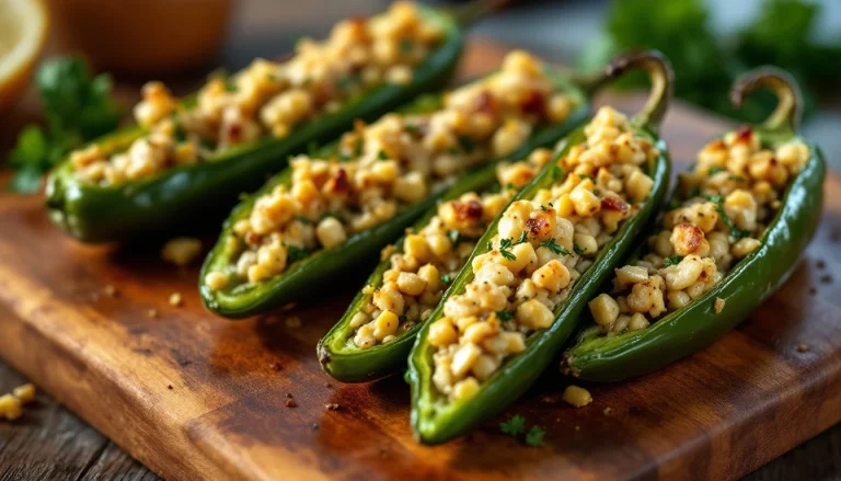 Recette de jalapeños farcis air fryer
