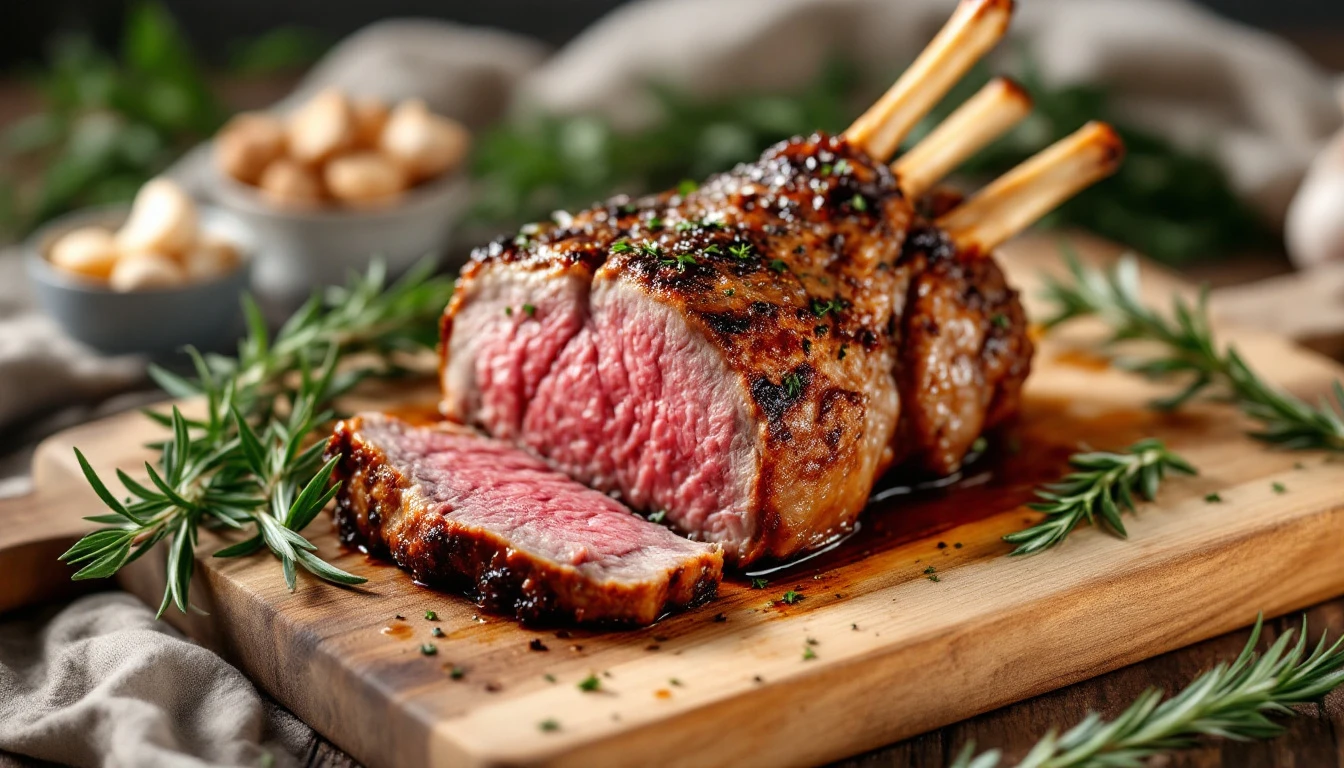 Gigot d'agneau tendre à l'Air Fryer