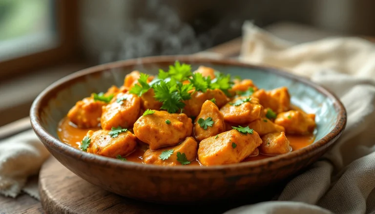 Recette de poulet tikka masala air fryer