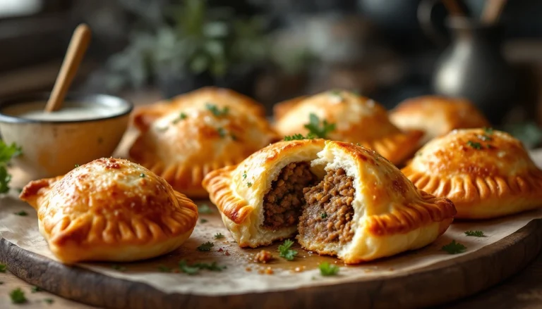 Recette de chaussons à la viande air fryer