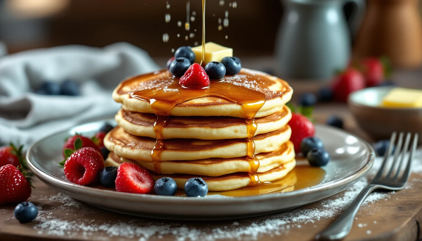 Recette de pancakes air fryer
