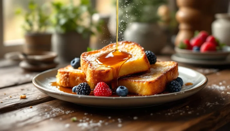 Recette de pain perdu air fryer