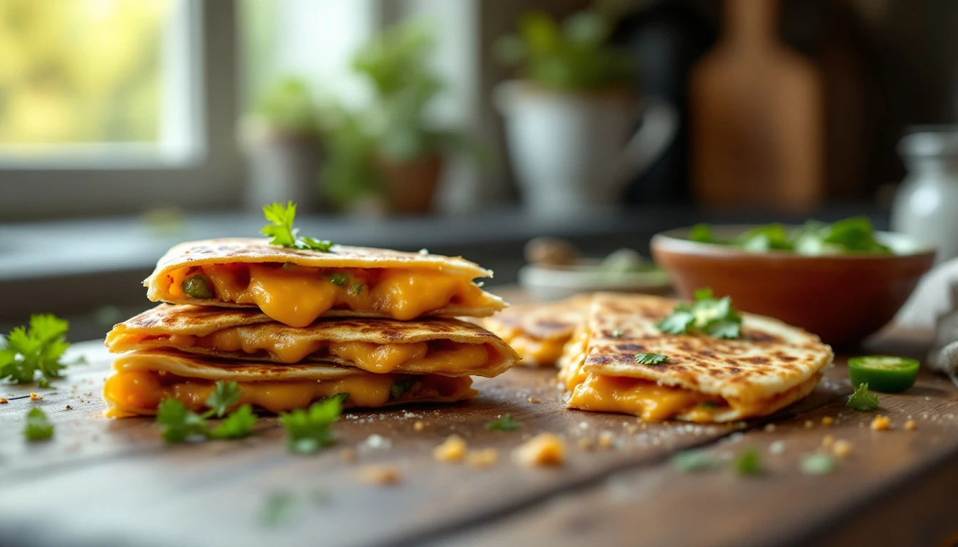 Quesadillas croustillantes à l'Air Fryer