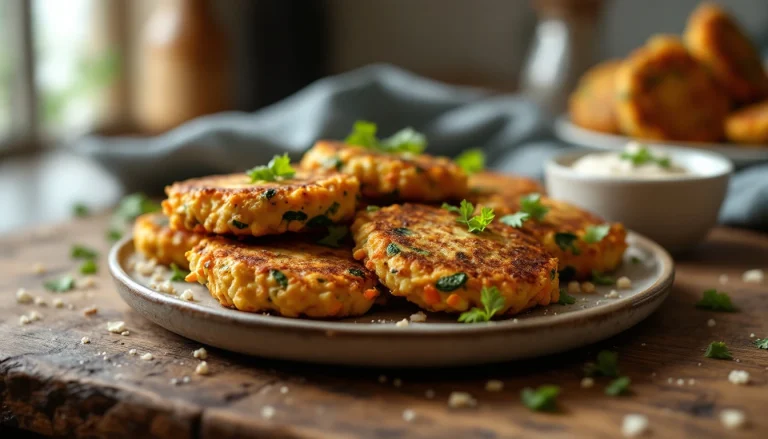 Recette de beignets de légumes air fryer