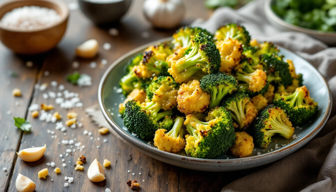 Brocolis croustillants à l'Air Fryer