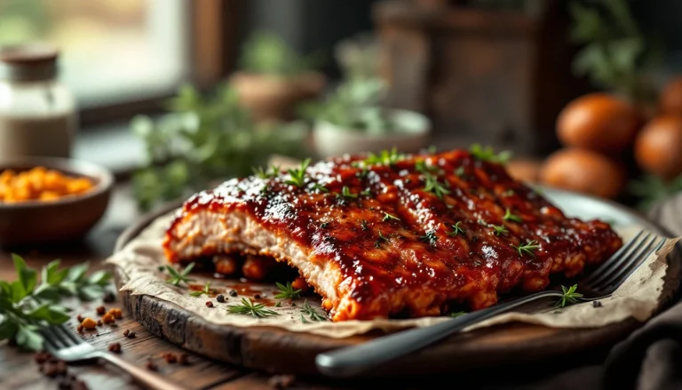 Recette de côtes de porc air fryer