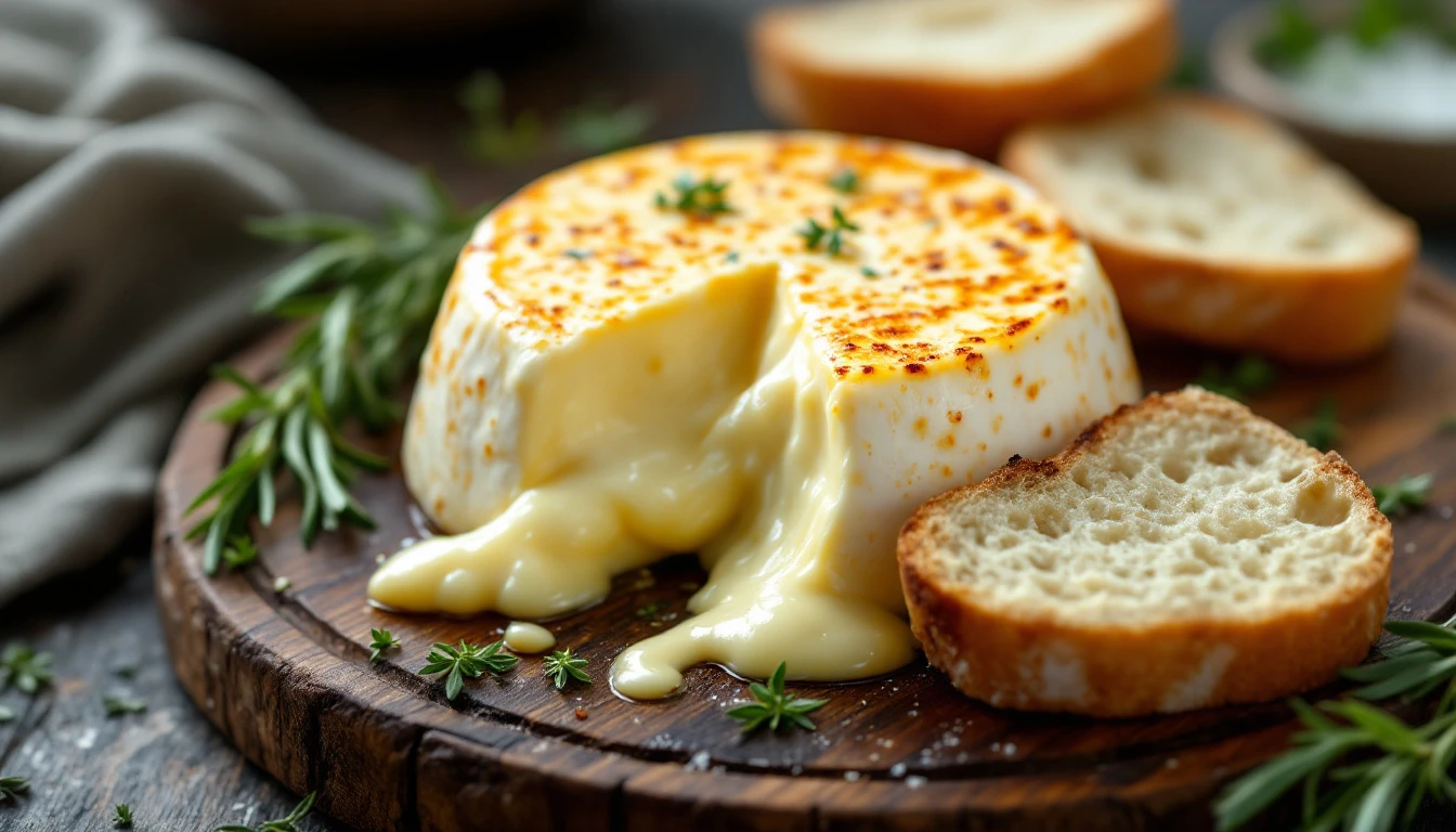 Recette de camembert rôti air fryer