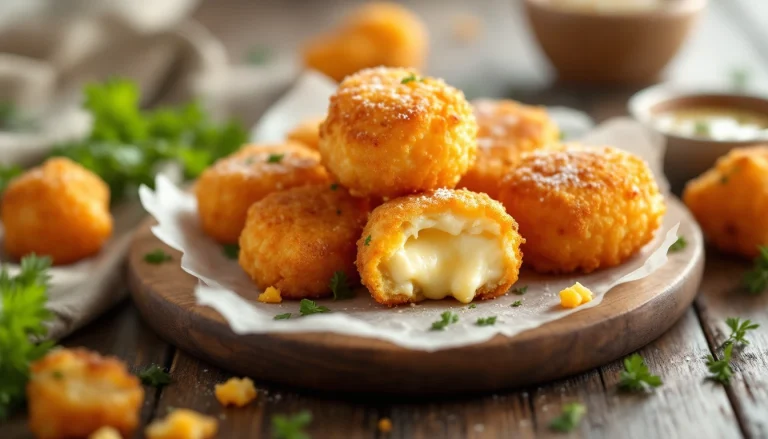 Recette de croquettes de fromage air fryer