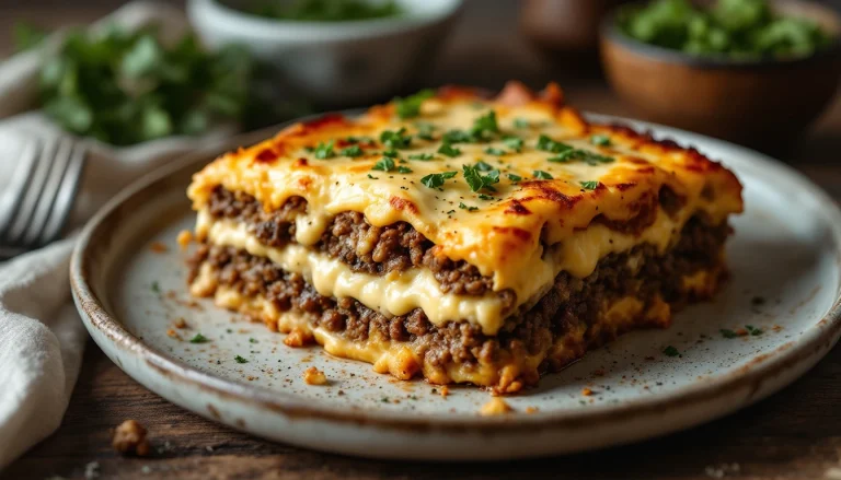 Recette de moussaka air fryer