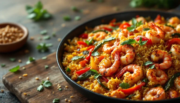 Recette de paella air fryer
