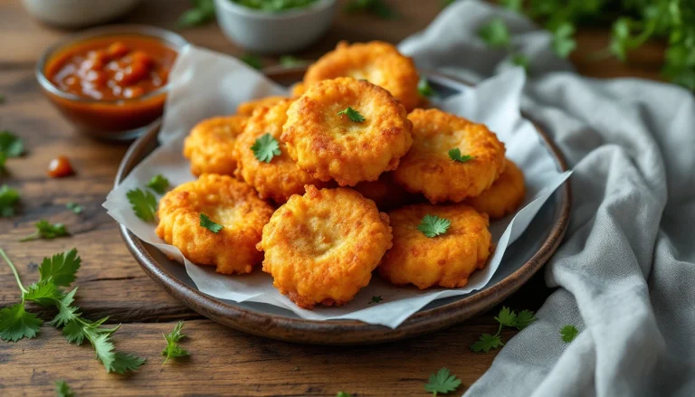 Recette de pakoras air fryer