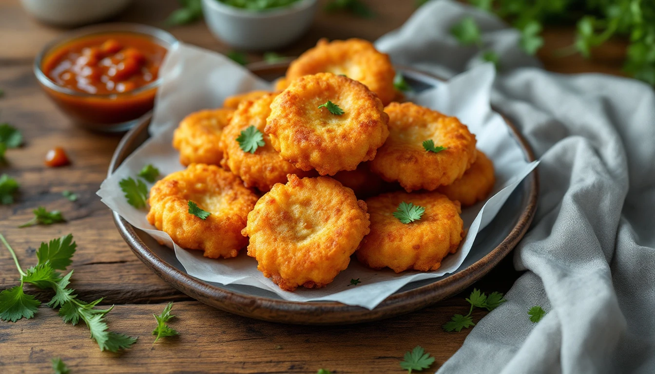 Recette de pakoras à l'Air Fryer