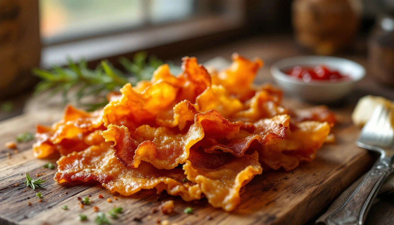 Pancetta croustillante à l'Air Fryer