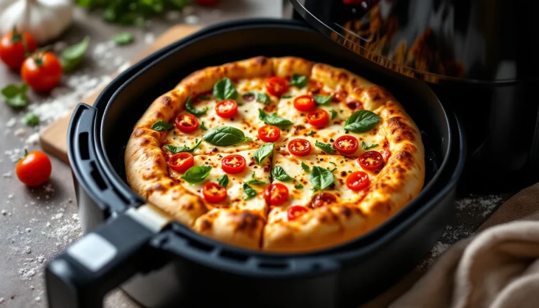 Recette de pizza air fryer ninja
