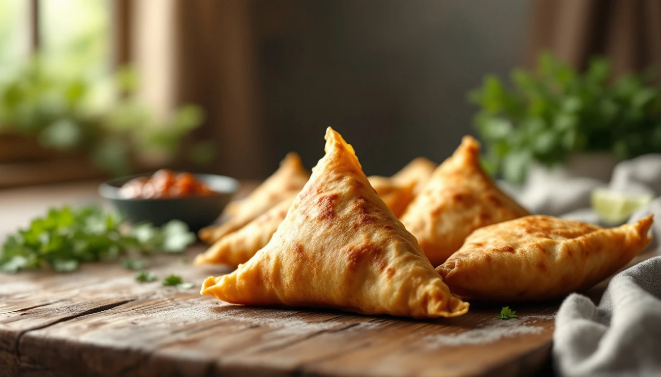 Recette de samosas air fryer