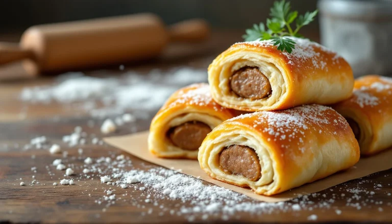 Recette de saucisses en pâte air fryer
