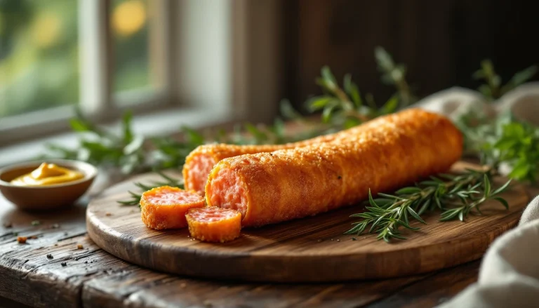 Recette de saucisson air fryer